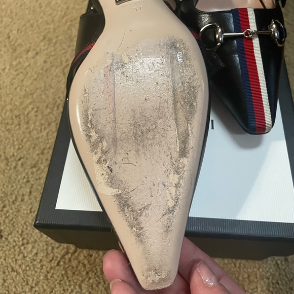 Gucci women’s shoes size 37 Euro. Perfect condition!! - Picture 7 of 11